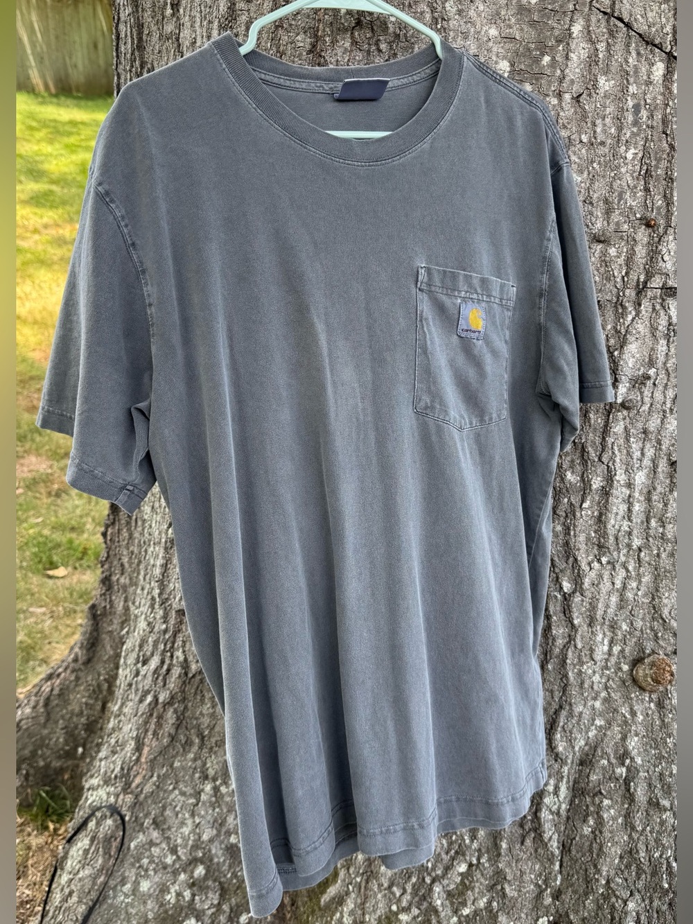 Carhartt Garment Dyed Men's Pocket Shirt Relaxed Fit Size Large